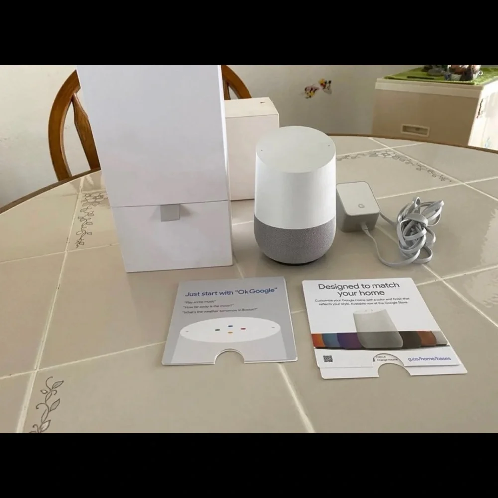 Google Home Smart Speaker Voice Assistant